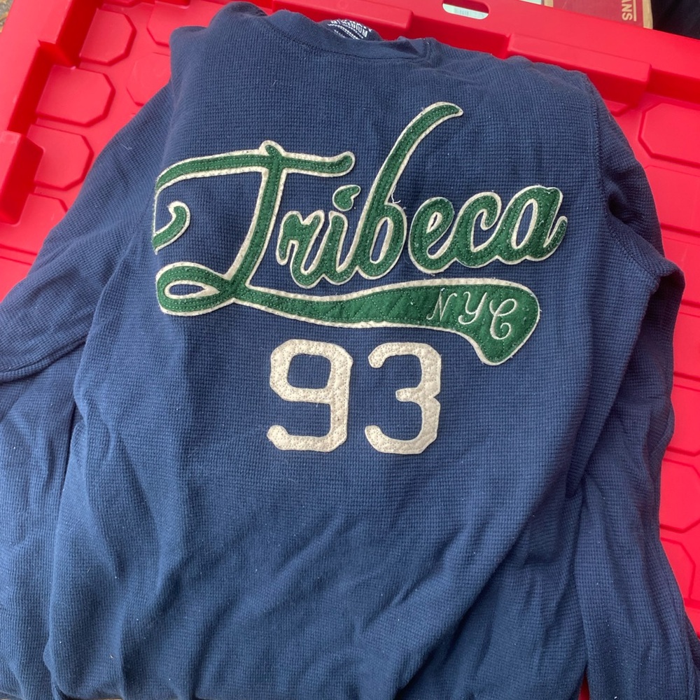 Old Navy Tribeca Navy Blue Long Sleeve Tee